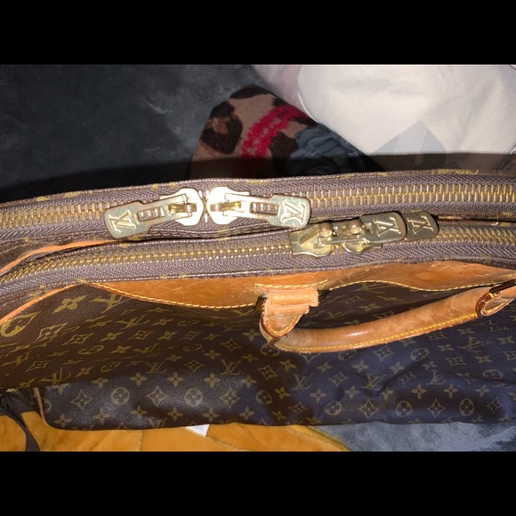 Louis Vuitton Alize 2 Pouches 2 Way Travel Bag Vintage 100% Authentic - Picture 6 of 15